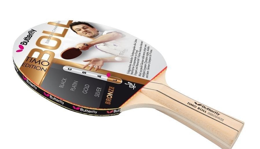 

Ракетка для настольного тенниса Butterfly Timo Boll bronce, Timo Boll bronce