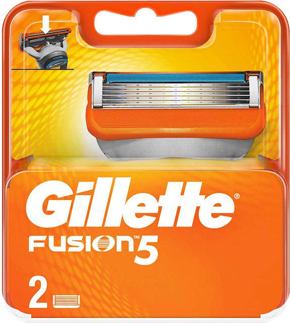 

Сменные кассеты Gillette Fusion 2шт, Сменные кассеты Fusion 2шт