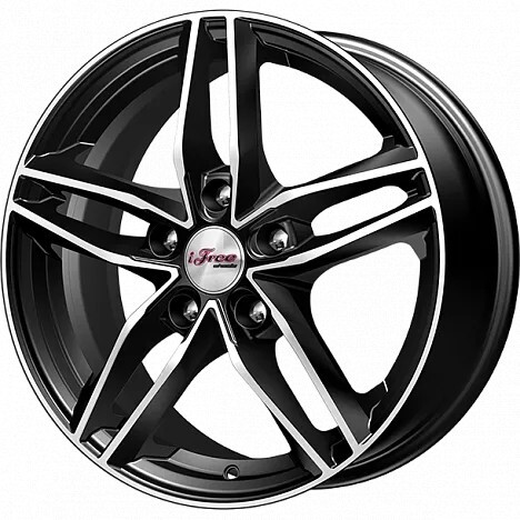 

Автомобильные диски iFree Moskva (КС689) 16x6.5 5x114.3мм DIA 67.1мм ET 50мм Блэк Джек