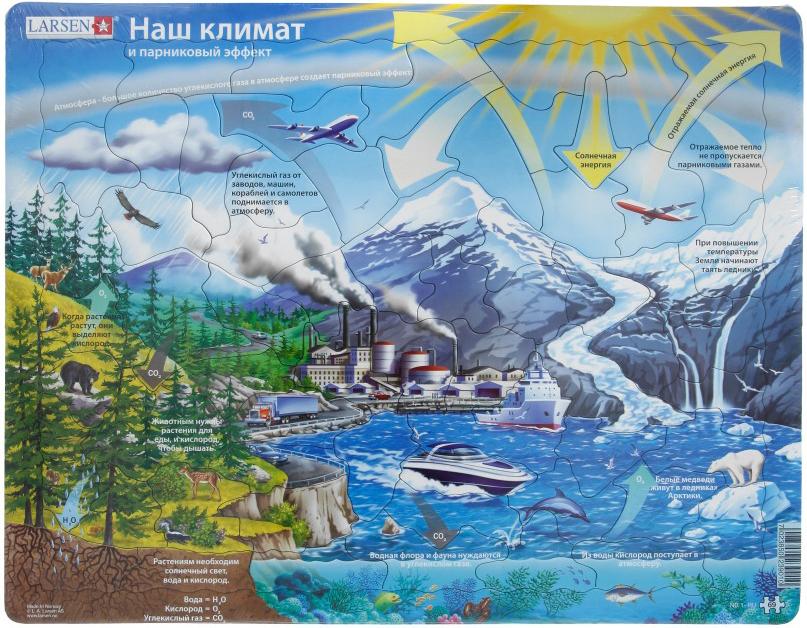 

Пазл Larsen Наш климат [NB1], Наш климат
