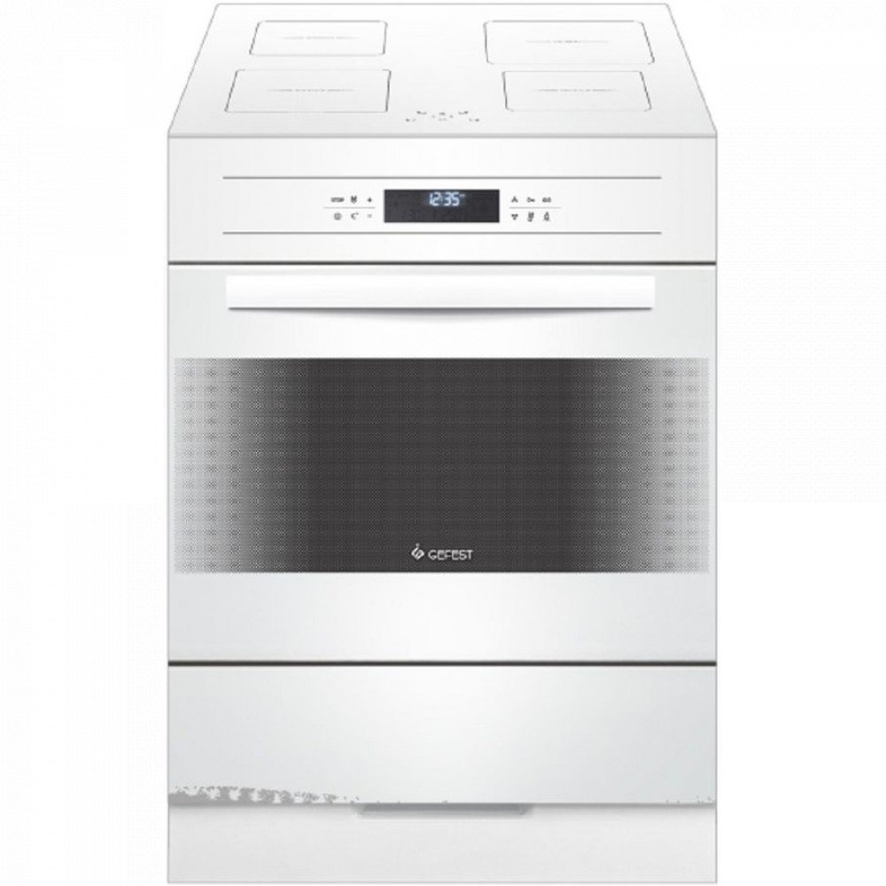 

Кухонная плита GEFEST 6570-04, Кухонная плита Gefest ПЭ 6570-04 белый