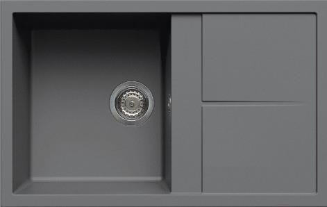 

Кухонная мойка Elleci Unico 300 M73 Titanium [LMU30073], Unico 300