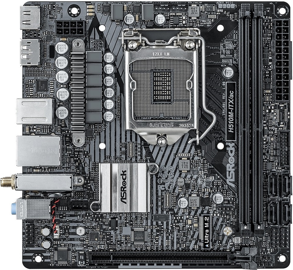 

Материнская плата ASRock H510M-ITX/AC