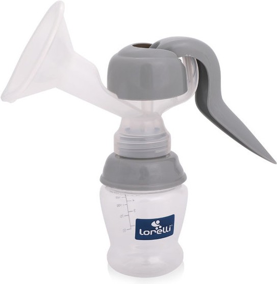 

Молокоотсос Lorelli 150 мл с бутылочкой Grey [10220360001], Молокоотсос Lorelli 150 мл с бутылочкой 10220360001 Grey