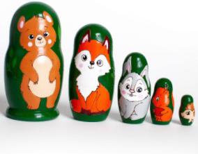 

Игровой набор Уланик Матрешки [NMZ0502vz-01U], Матрешки