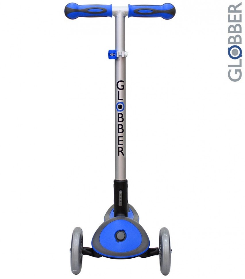 Globber Elite FL (синий) - фото Самокат Globber Elite FL (синий)