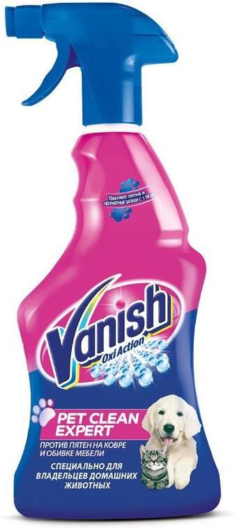 

Чистящее средство Vanish Oxi Action Pet Clean Expert спрей 750мл