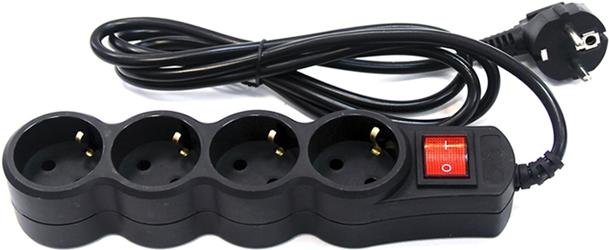 

Сетевой фильтр 5bites 4 Sockets 1.5m Black [SP4B-115], 4 Sockets 1.5m