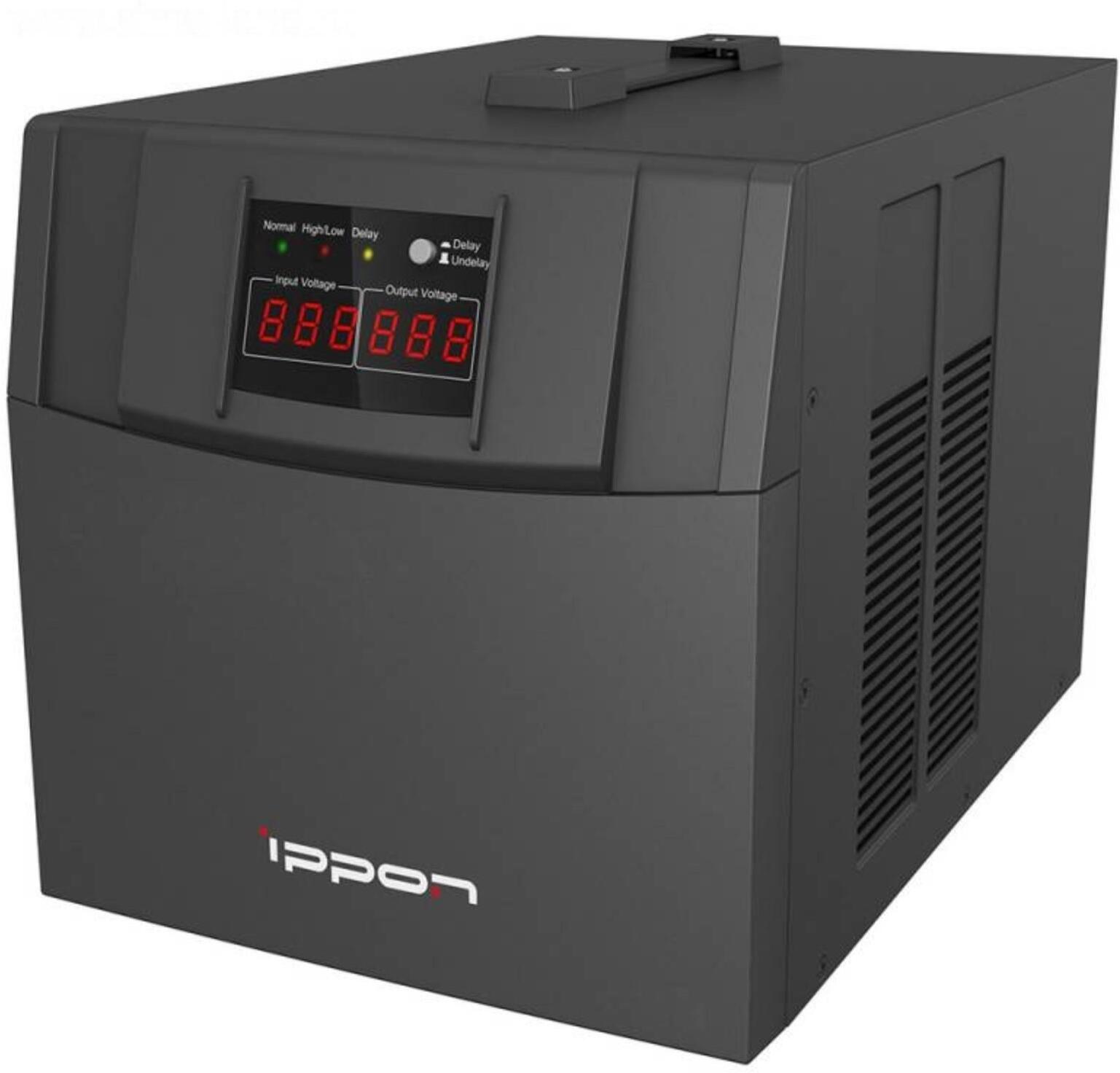 

Сетевой фильтр IPPON AVR-3000 3000Вт/3000ВА