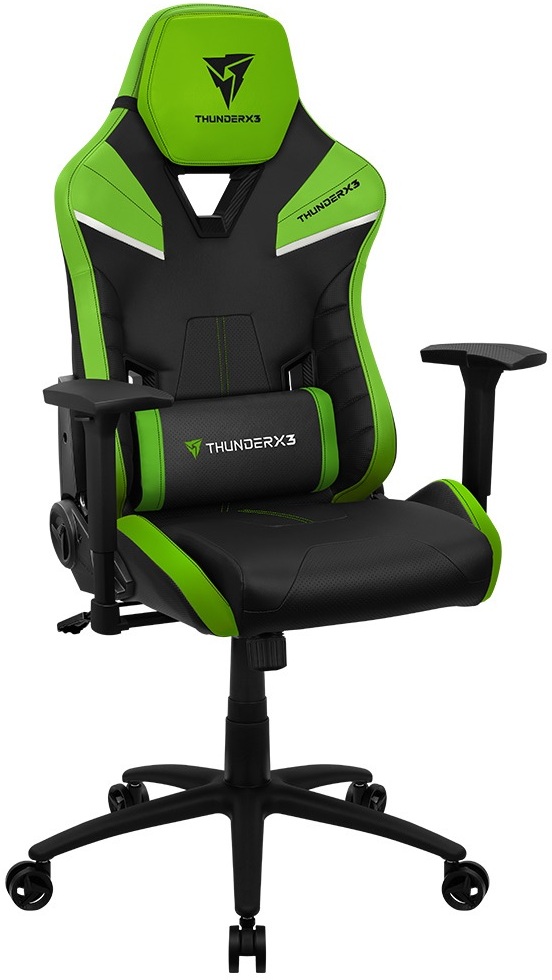 

Игровое кресло ThunderX3 TC5 чёрно-зеленый [TX3-TC5NG], Офисное кресло ThunderX3 TC5 TX3-TC5NG Neon Green