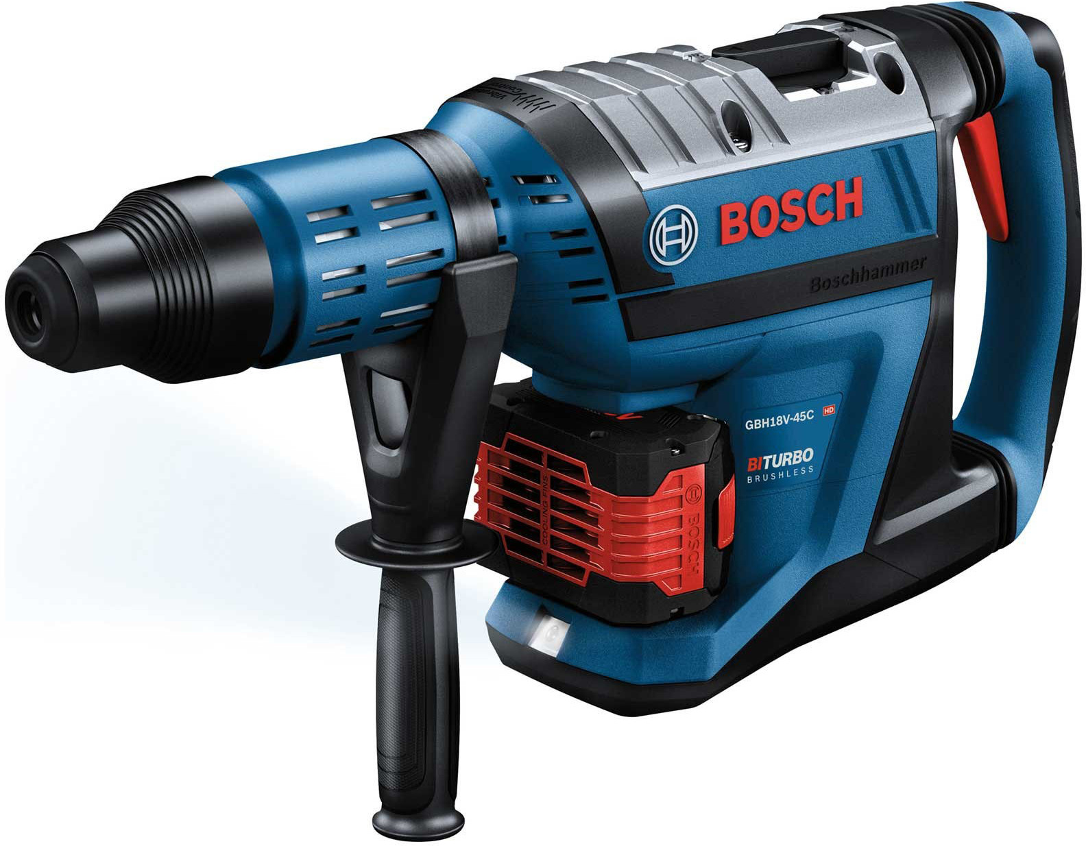 

Перфоратор Bosch GBH 18V-45 C SOLO в чемодане [0.611.913.120], Перфоратор Bosch GBH 18V-45 C Professional 0611913120 (без АКБ)