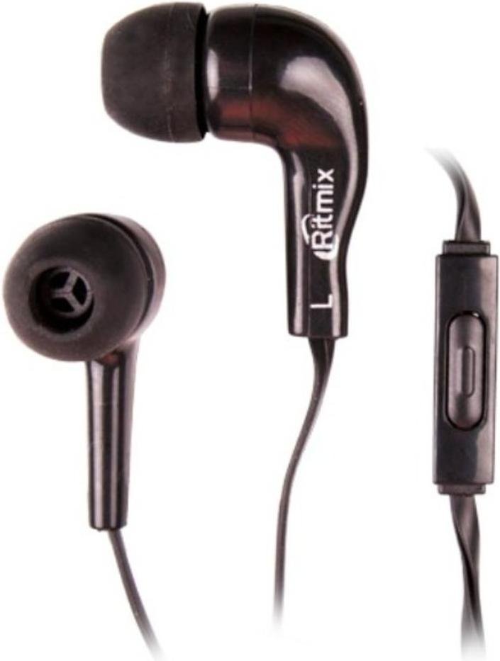

Наушники с микрофоном Ritmix RH-004M (черный), RH-004M