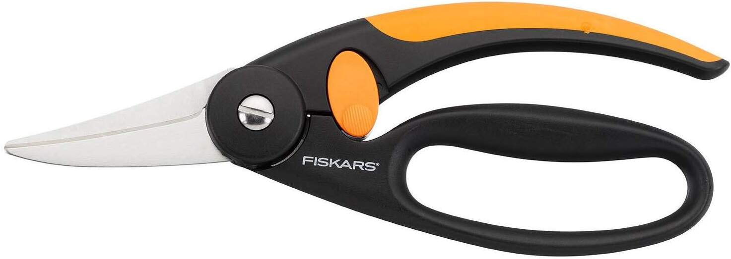 

Садовые ножницы Fiskars 1001533, Садовые ножницы Fiskars Fingerloop с петлёй для пальцев 111450 универсальные 1001533