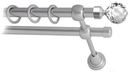 

Карниз Lm Decor Кристалл 130 2р гладкий 16мм 3.0м сатин, Кристалл 130 2р гладкий 16мм 3.0м