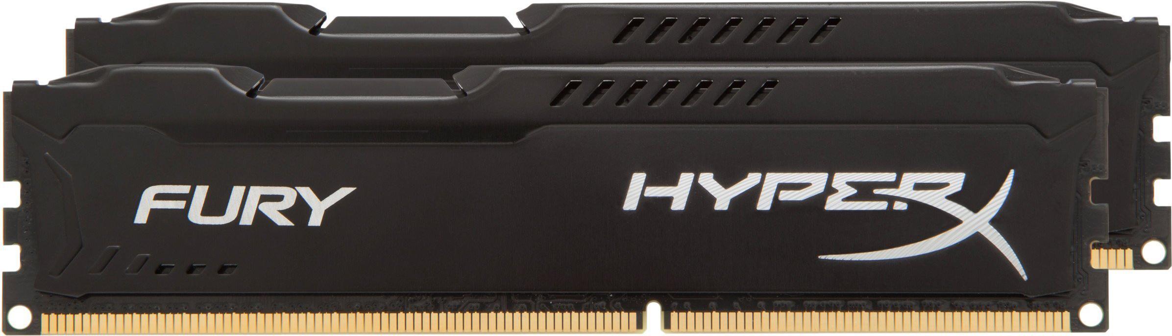 

Оперативная память Kingston HyperX Fury Black 2x4GB KIT DDR3 PC3-12800 (HX316C10FBK2/8), HyperX Fury Black 2x4GB KIT DDR3 PC3-12800