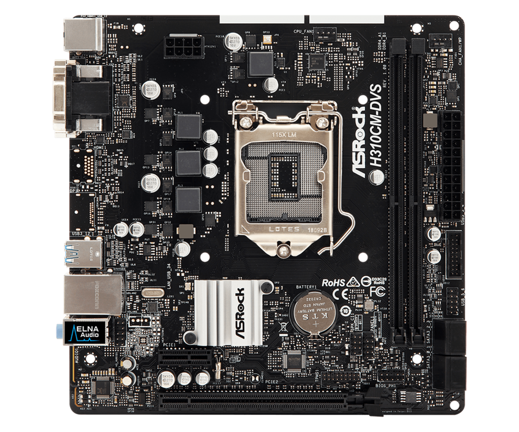 

Материнская плата ASRock H310CM-DVS