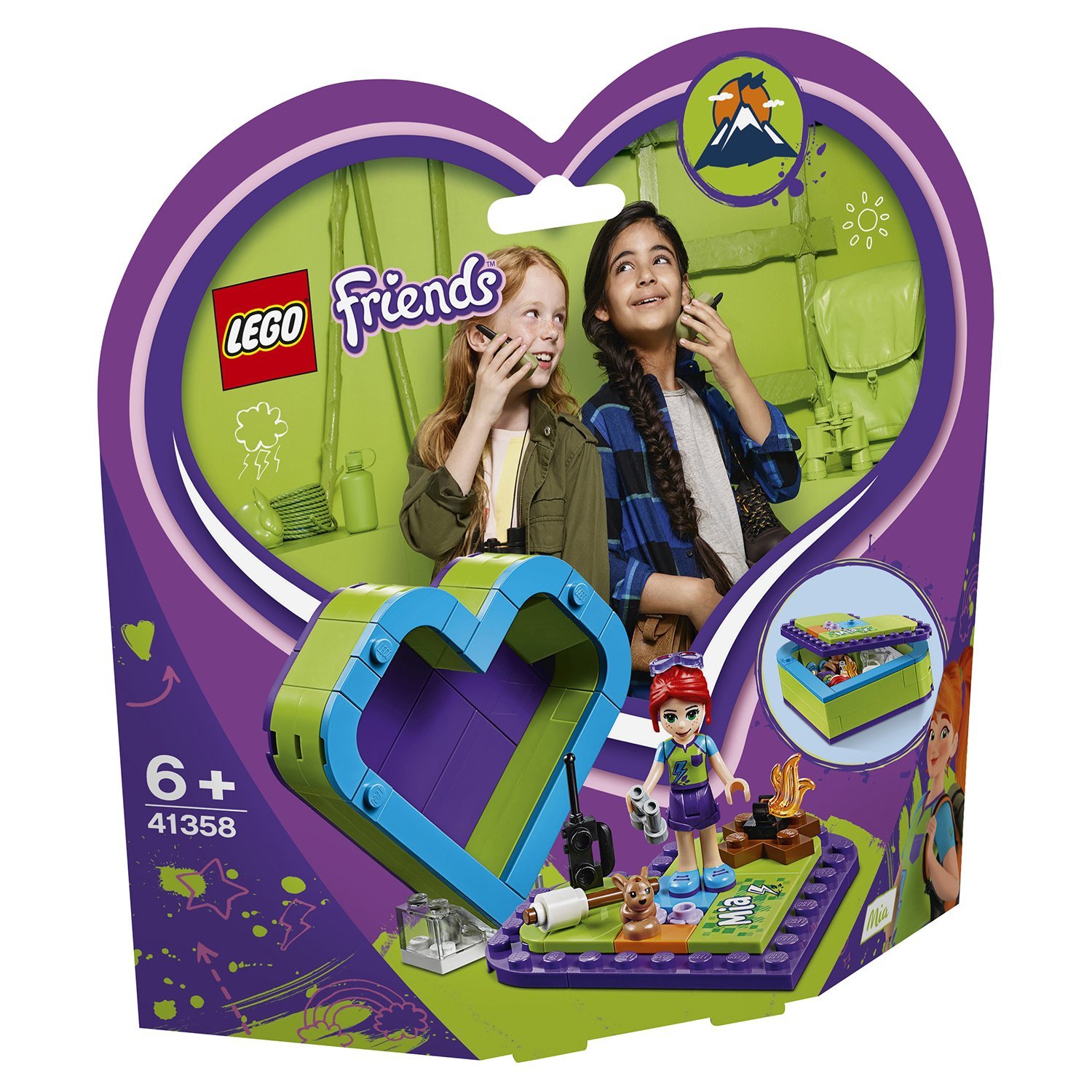 

Конструктор Lego Friends Шкатулка-сердечко Мии 41358, Friends Шкатулка-сердечко Мии