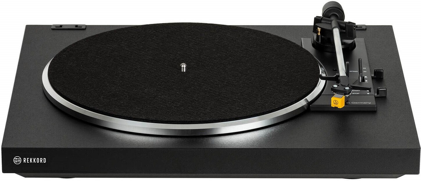 

Виниловый проигрыватель Rekkord Audio F100 Black (AT91)