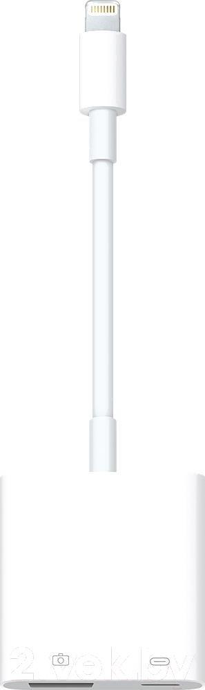 

Адаптер Apple MK0W2ZM/A, Lightning to USB3 Camera Adapter