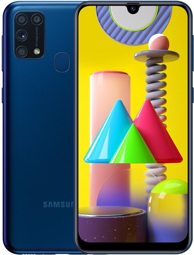 

Мобильный телефон Samsung Galaxy M31 SM-M315F/DSN 6GB/128GB (синий) [SM-M315FZBVSER], Galaxy M31 SM-M315F/DSN 6GB/128GB (синий)