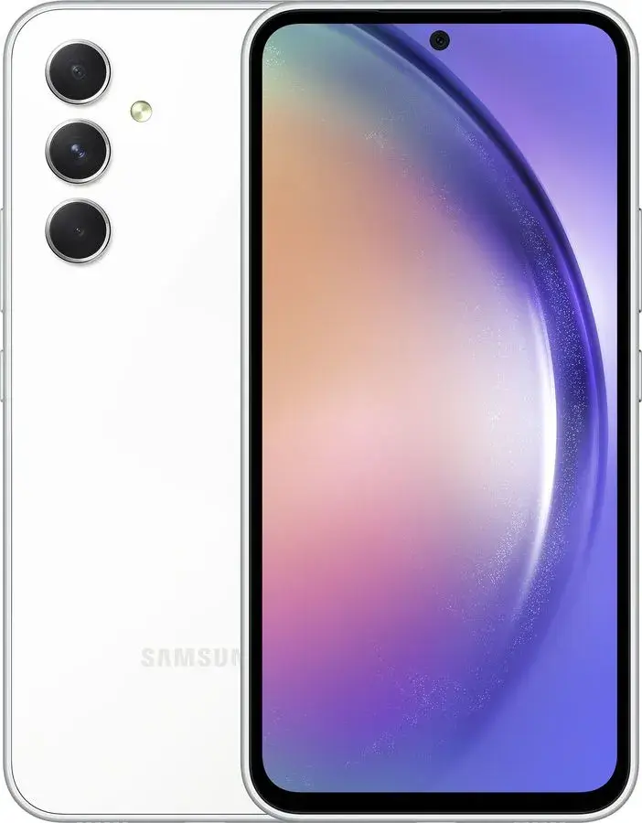 

Смартфон Samsung SM-A546E Galaxy A54 5G 256Gb/8Gb белый (SM-A546EZWDAFC)