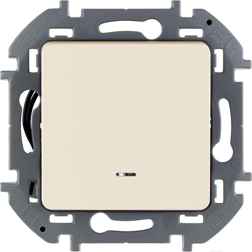 

Выключатель Legrand Inspiria слоновая кость (673611)