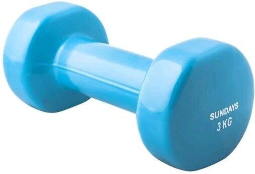 

Гантель Sundays Fitness IR92005 3кг голубой