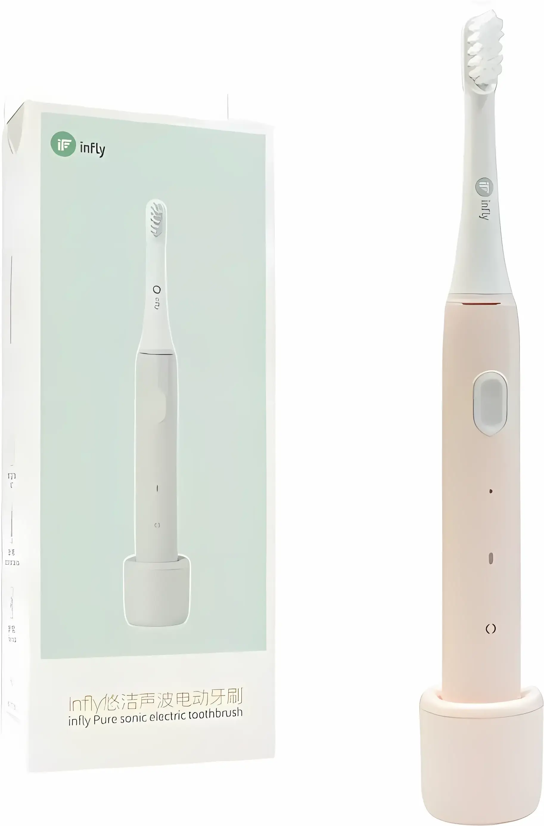 

Электрическая зубная щетка Infly Electric Toothbrush P60 pink