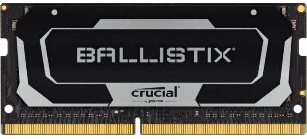 

Оперативная память Crucial SODIMM Ballistix 8 ГБ [BL8G32C16S4B], Память 8GB PC-25600 DDR4-3200 Crucial Ballistix (BL8G32C16S4B) SODIMM CL16