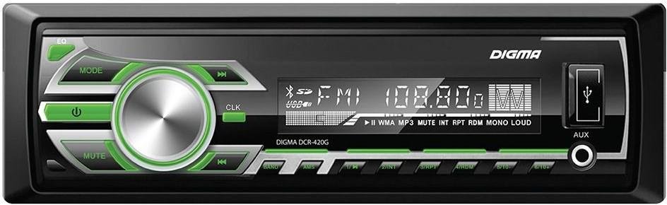 

USB-магнитола Digma DCR-420G, DCR-420G
