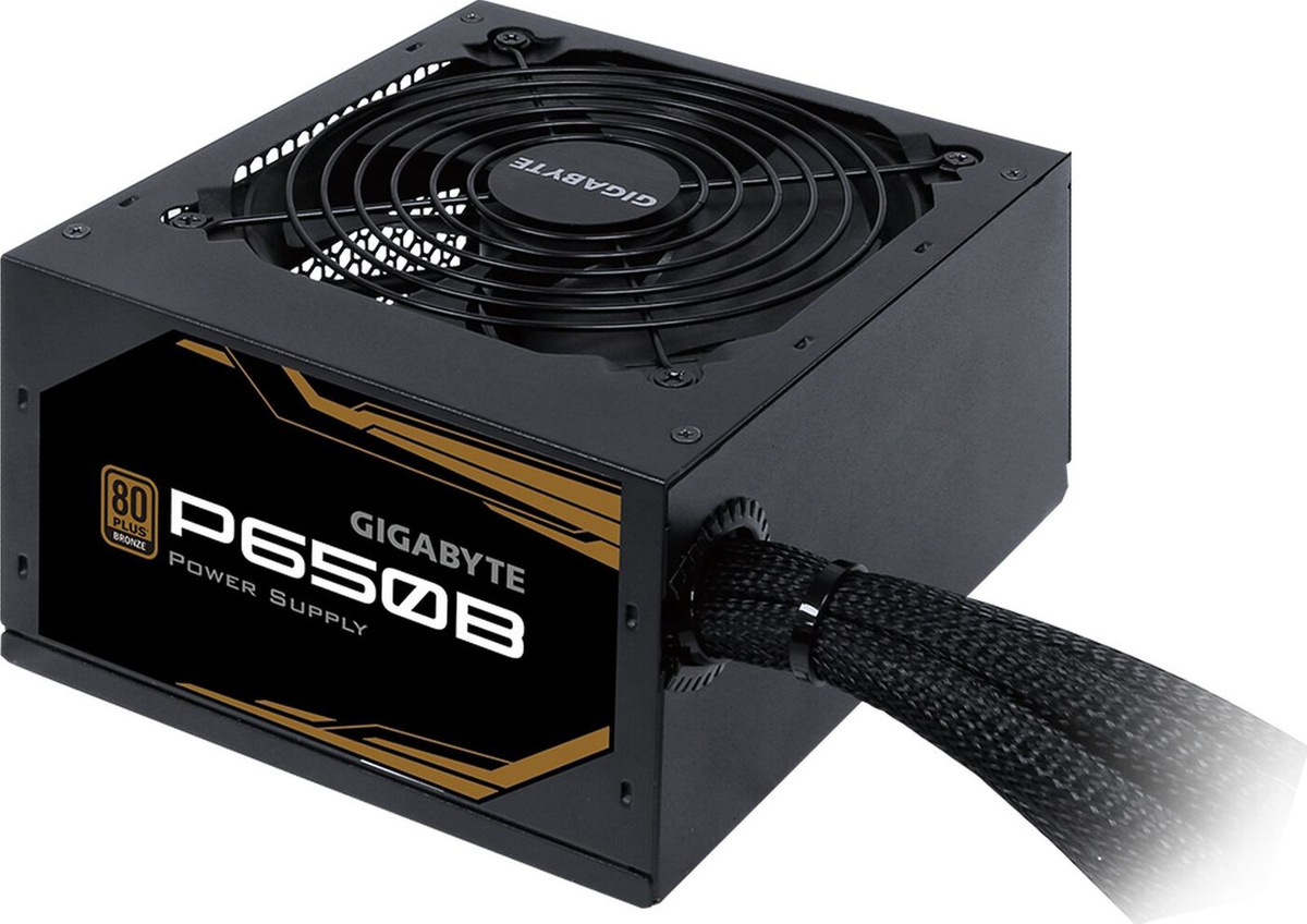 

Блок питания Gigabyte ATX 650W GP-P650B 80+ [28200-P650B-1EUR], (GigaByte GP-P650B 80+ bronze 28200-P650B-1EUR (650W, ATX))