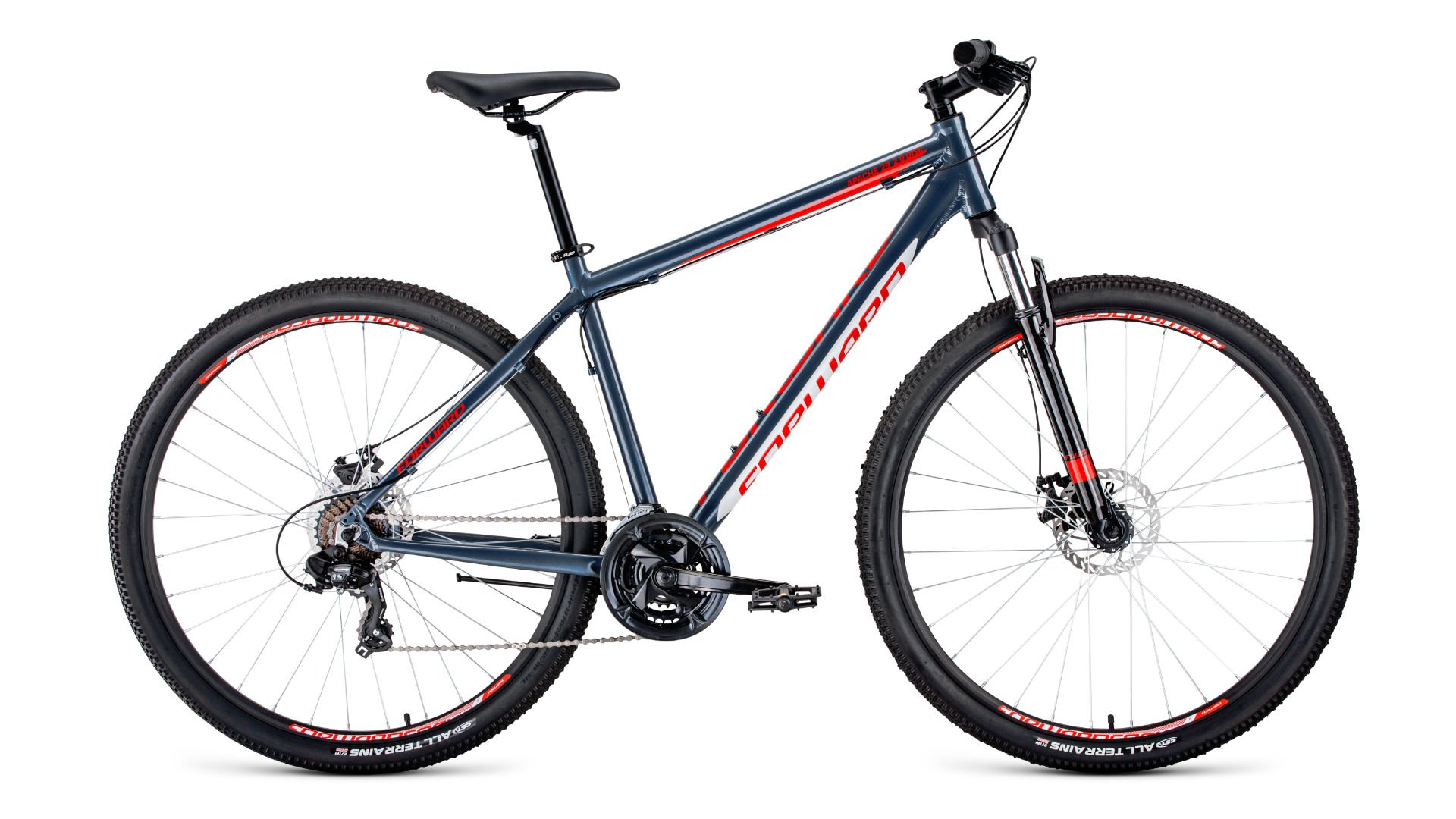 

Велосипед Forward Apache 29'' 2.0 disc рама 21 дюйм 2020 серый/красный [RBKW0M69Q026], Apache 29 2.0 disc 2020 21 дюйм