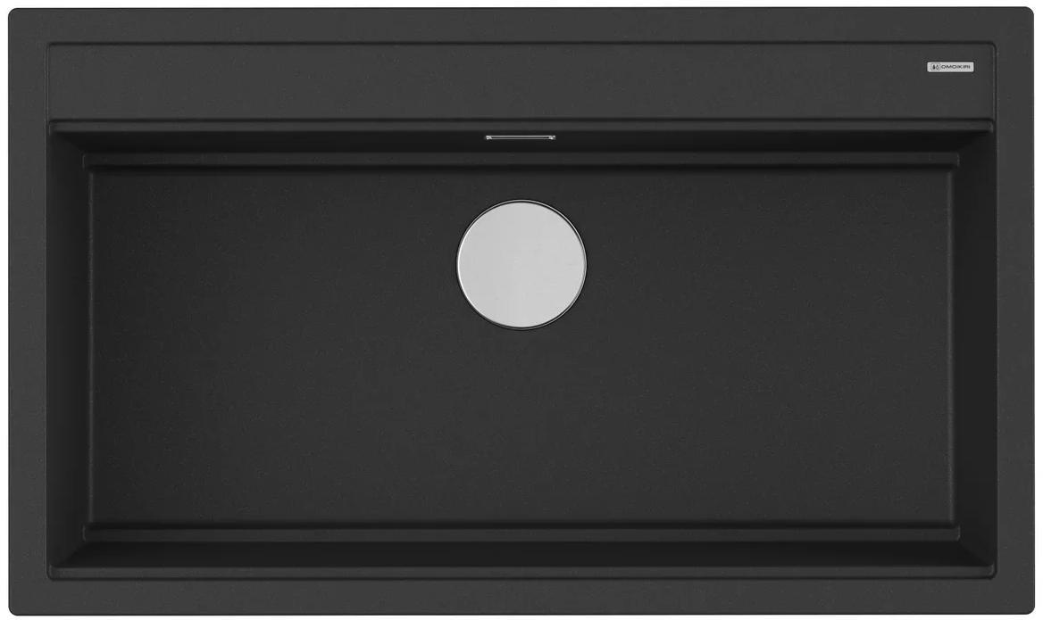 

Кухонная мойка Omoikiri Kitagawa 86-LB-GB Artceramic графит [4993794], Kitagawa 86-LB-GB Artceramic