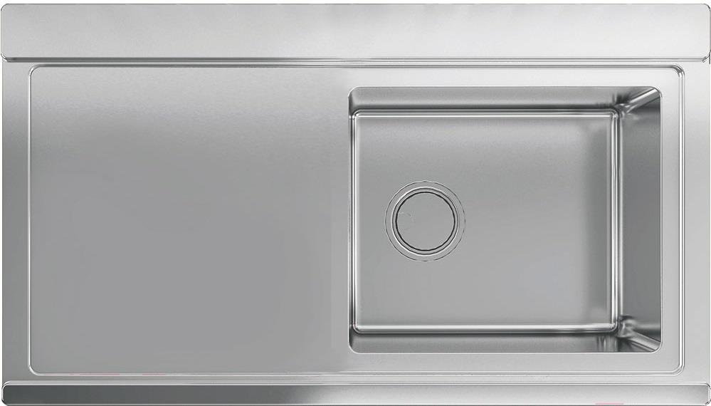 

Мойка кухонная Smeg LRX901S, Кухонная мойка Smeg LRX901S Stainless steel
