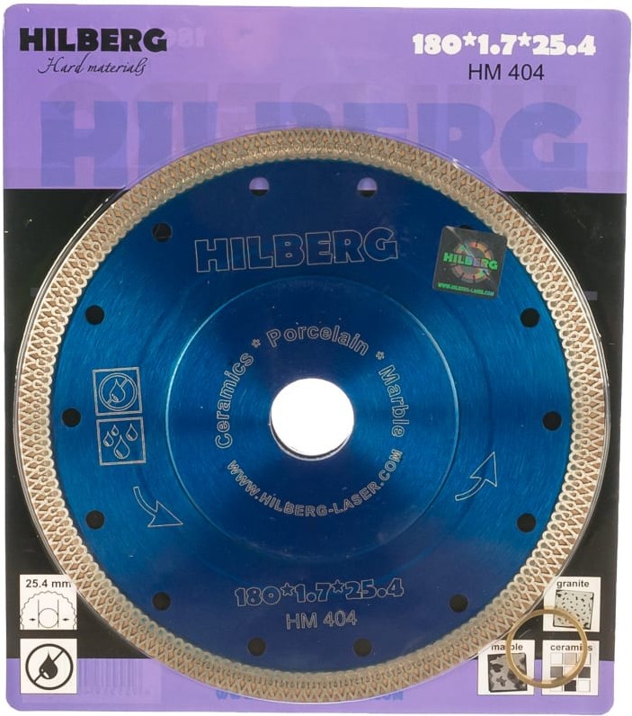 

Отрезной круг Hilberg 180 ультратонкий турбо X [HM404], Отрезной круг Hilberg 180 ультратонкий турбо X HM404