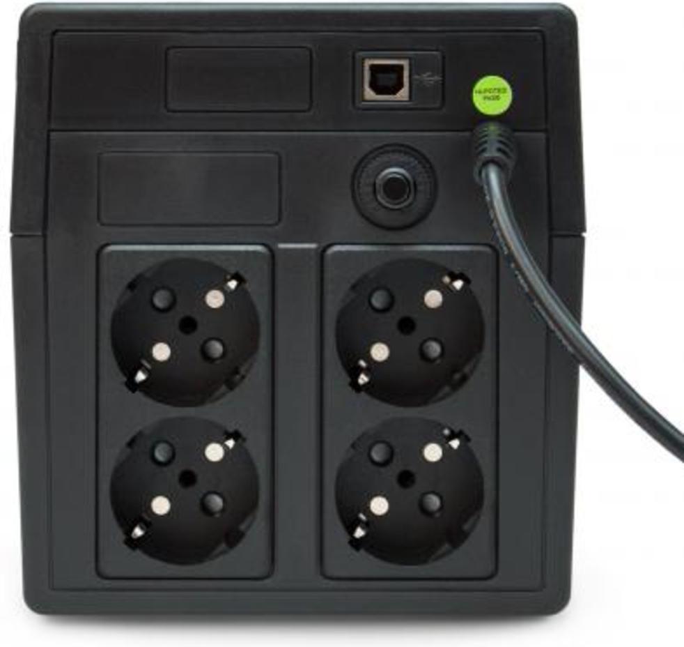 

Источник бесперебойного питания Powerman Back Pro 1000 Plus 1000ВА/600Вт [6120037], Back Pro 1000 Plus 1000ВА/600Вт