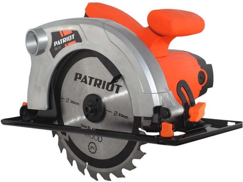 

Дисковая пила Patriot CS 210 (190301610), Электропила Patriot CS 210 190301610