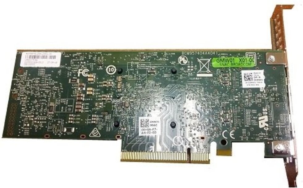 

Сетевой адаптер Dell Broadcom 57416 [540-BBUO], Сетевой адаптер Dell Broadcom 57416 540-BBUO