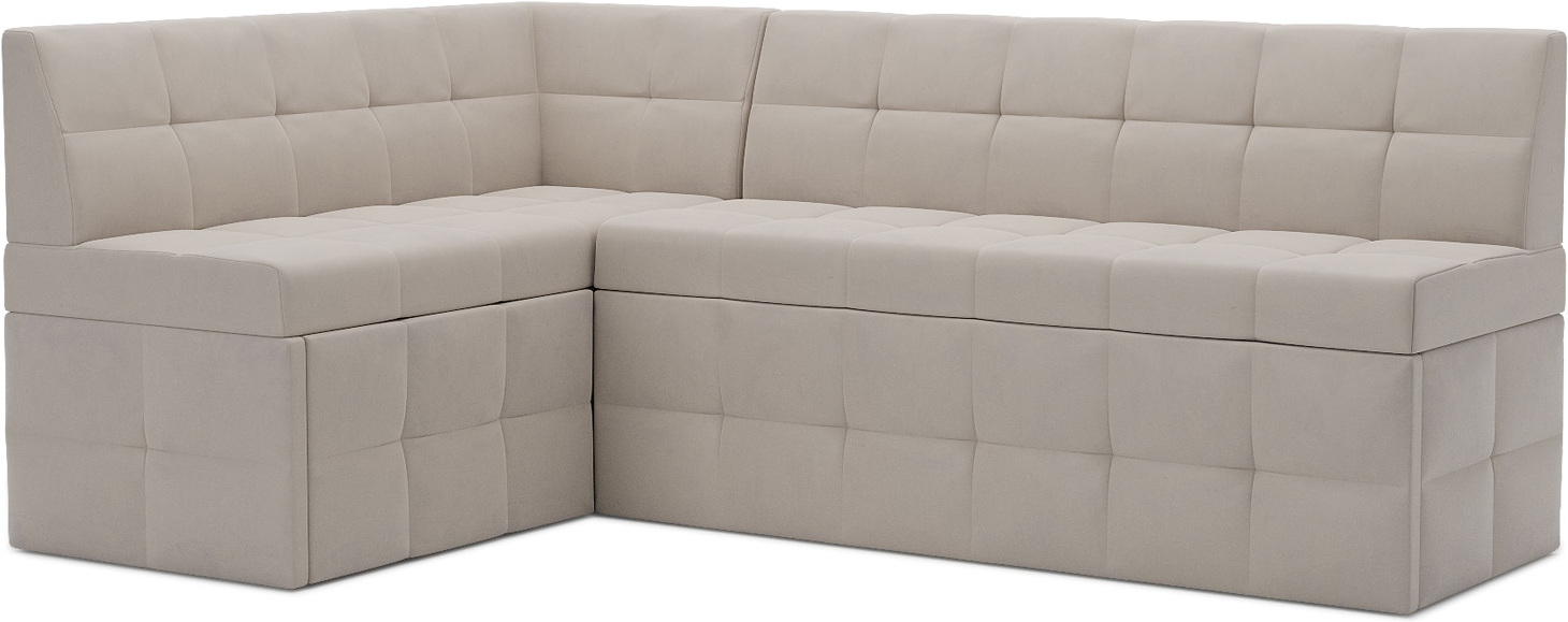 

Кухонный диван Mebel-Ars Атлантис 190х84 левый бархат бежевый Star Velvet 6 Light Beige (М11-8-4), Кухонный диван Mebel-Ars Атлас 172х95 левый бархат бежевый (М11-8-4)