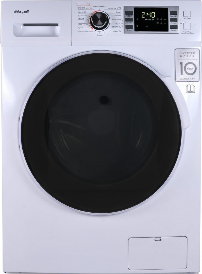 

Стиральная машина Weissgauff WMD 4748 DC Inverter, Стиральная машина Weissgauff WMD 4748 DC Inverter класс: A белый (425197)
