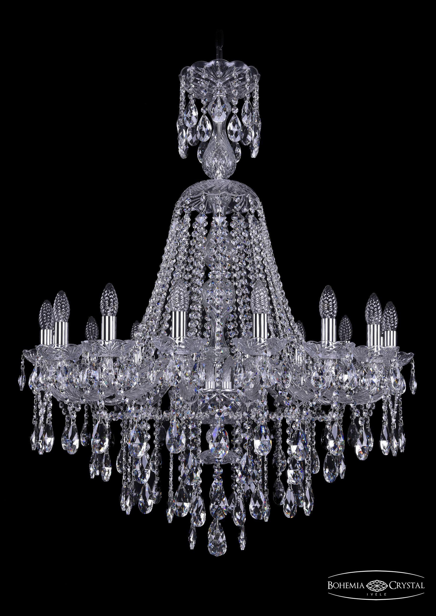 

Подвесная люстра Bohemia Ivele Crystal 1415/16/300/XL-108/Ni