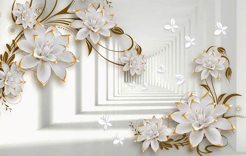 

Фотообои Citydecor Цветочная абстракция 8 3d 400x254