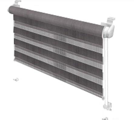 

Рулонная штора Gardinia М.Зебра Z724 61.5x150 светло-серый, М.Зебра Z724 61.5x150