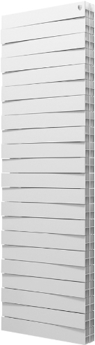

Радиатор отопления Royal Thermo Piano Forte Tower new Silver Satin 18 секций, Биметаллический радиатор Royal Thermo Pianoforte Tower 500 Silver Satin (18 секций)