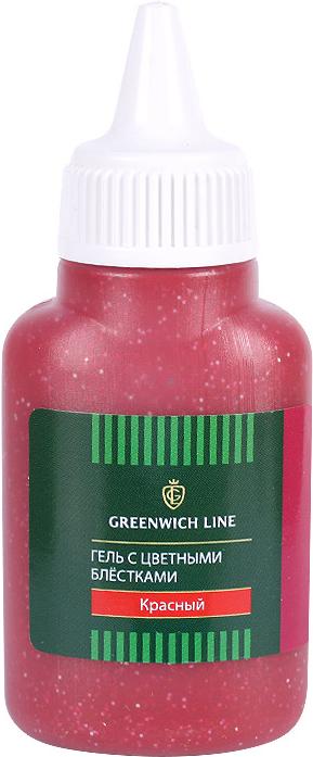 

Краска для рисования Darvish Гель с цветными блёстками Greenwich Line 40мл красный [Гл_75357], Гель с цветными блёстками Greenwich Line 40мл
