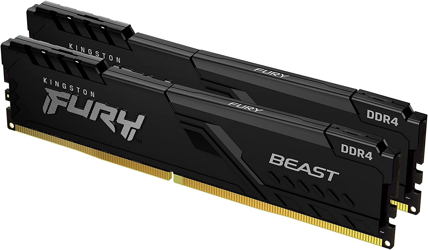 

Оперативная память Kingston FURY Beast 2x8GB DDR4 PC4-28800 (KF436C17BBK2/16), Память Kingston KF436C17BBK2/16 (CL-17)