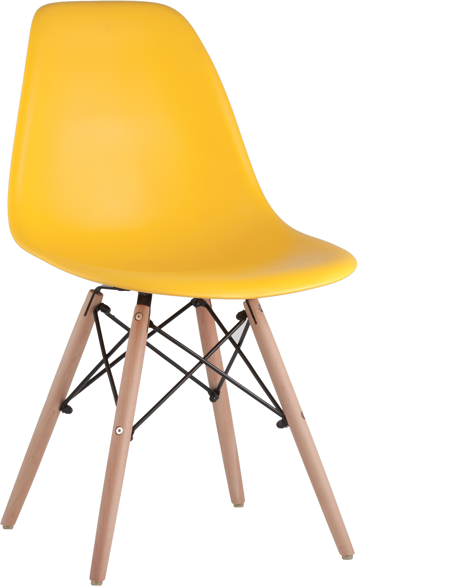 

Стул Stool Group Eames DSW желтый [8056PP YELLOW], Стул Stool Group Eames DSW 8056PP YELLOW желтый