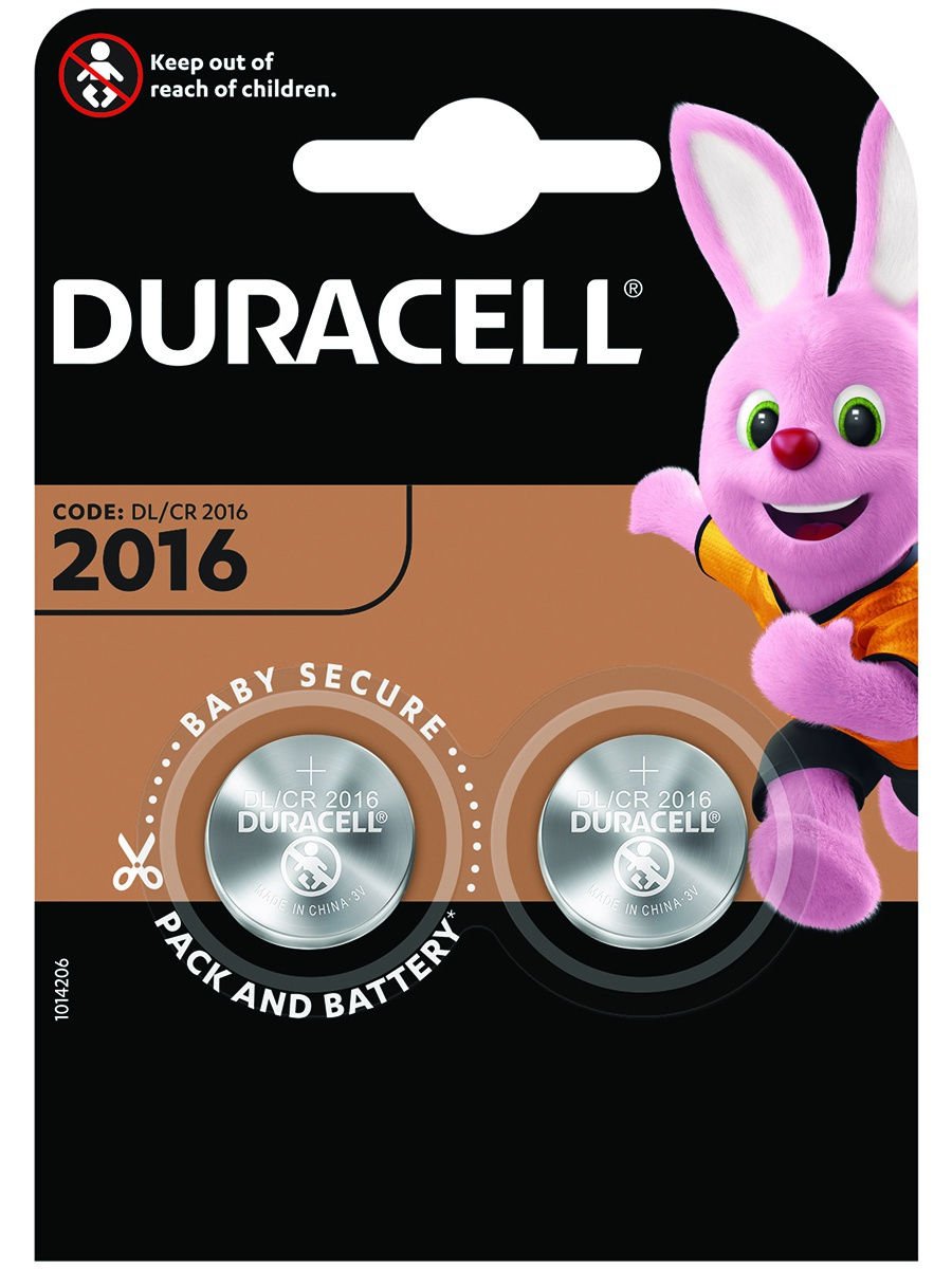 

Батарейка DURACELL DR CR2016/2BL, DR CR2016/2BL