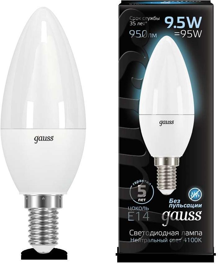 

Лампа Gauss LED Свеча [103101210], LED Свеча