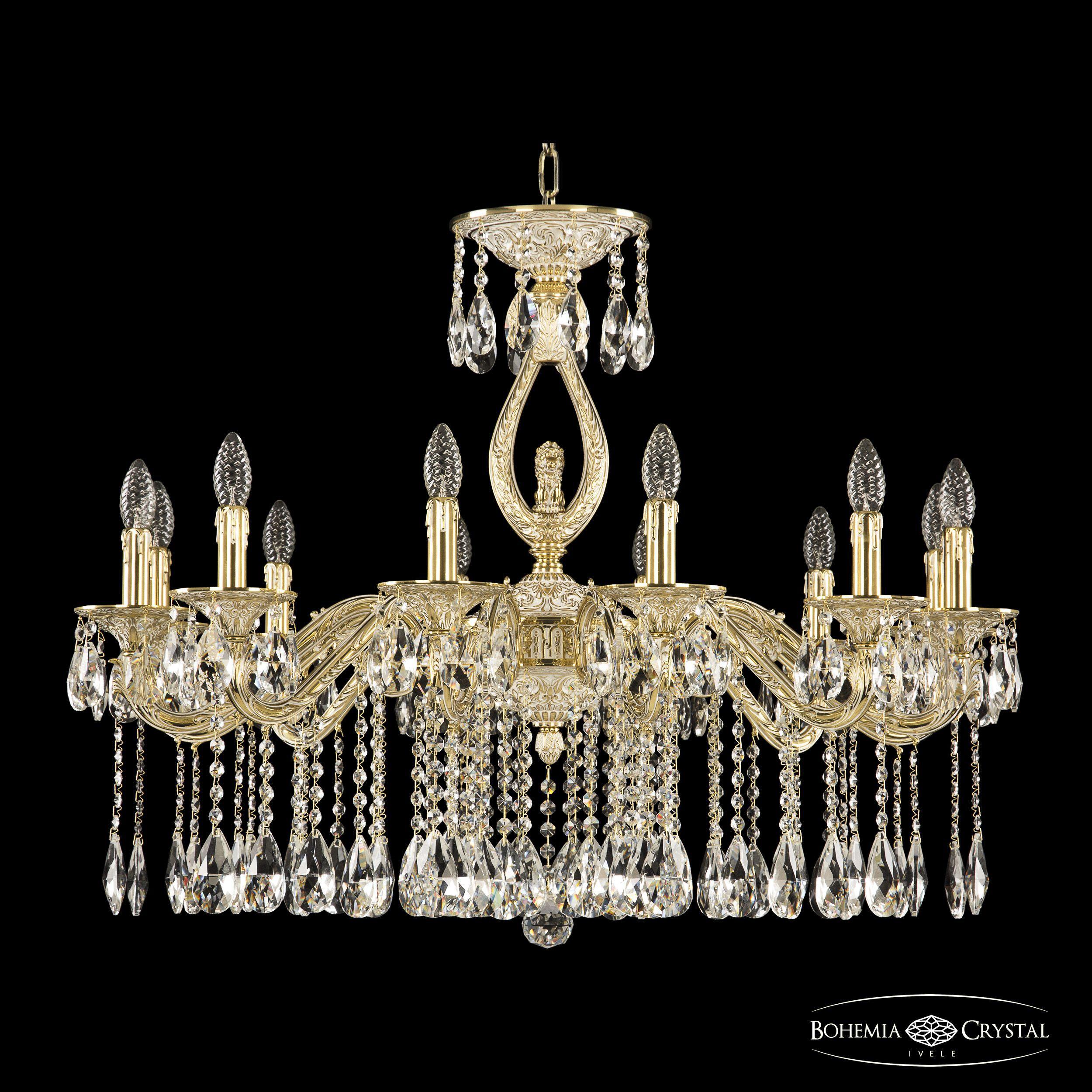 

Подвесная люстра Bohemia Ivele Crystal 71402/12/300 A GW FL2S